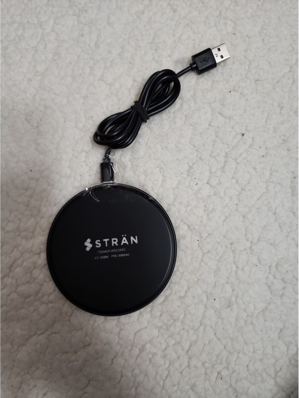 Wireless Charger Stran Item GP-WSC045G Fast Wireless Charging Pad Compatible